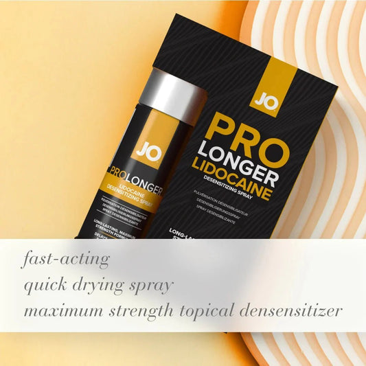 JO Prolonger Spray with Lidocaine - last longer (60mL) - delayspray.com.au