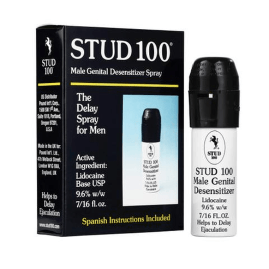 Stud 100 Male Genital Desensitizing Spray (12.9mL) - delayspray.com.au